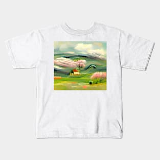 Spring Landscape Kids T-Shirt